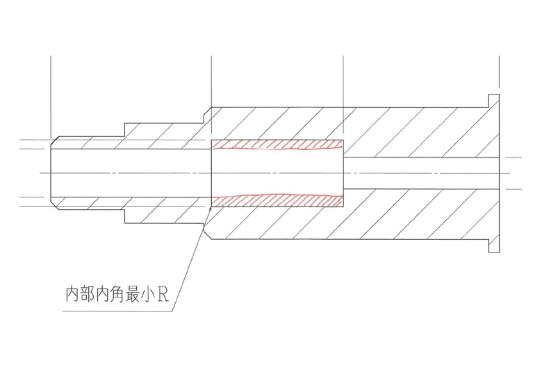 穴の段差の削除によるリードタイム短縮